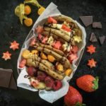 Vegane Pancake Tacos in der Lunchbox