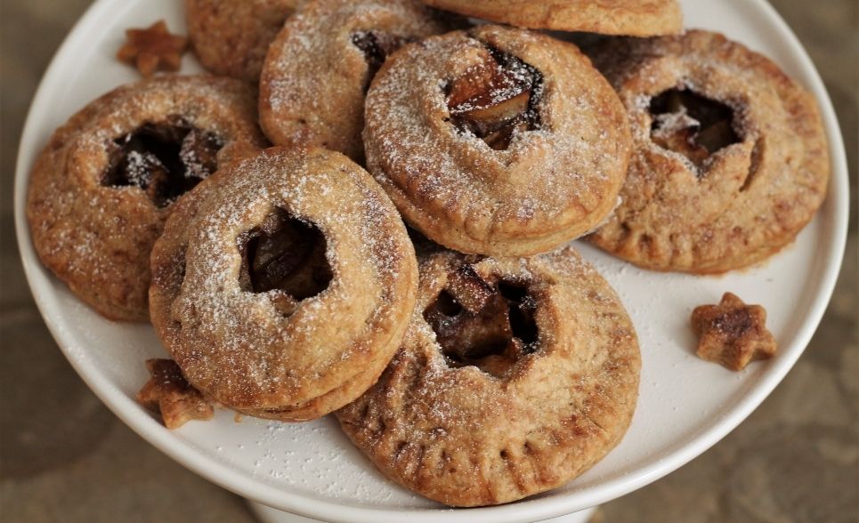 Mini Apfelkuchen - Mini Apple Pies - Gemüseliebelei