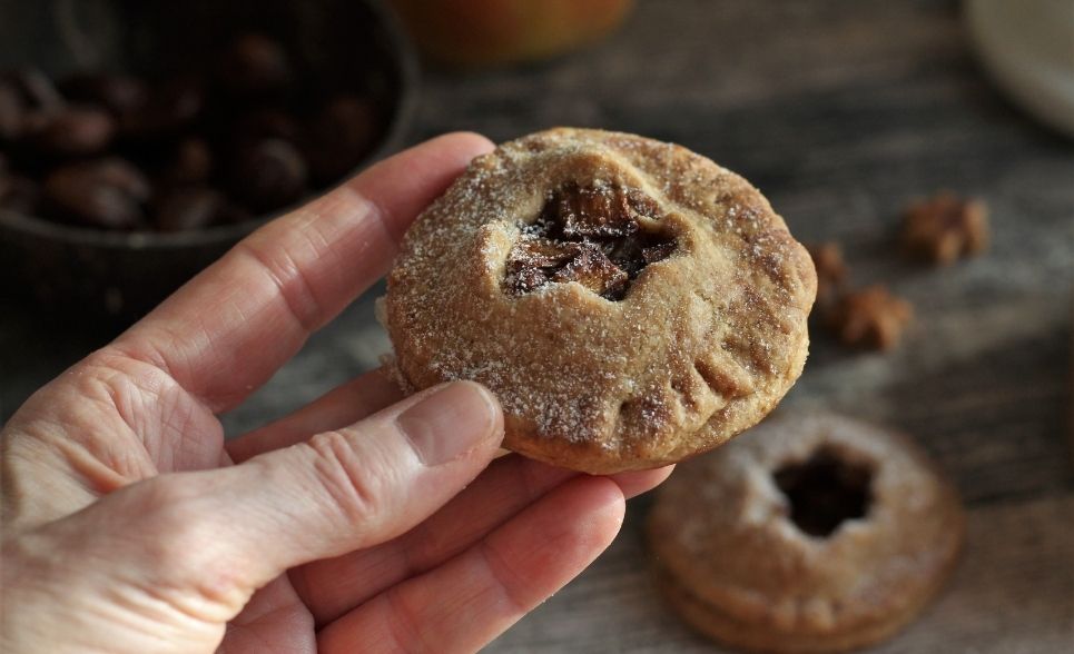 Mini Apfelkuchen - Mini Apple Pies - Gemüseliebelei