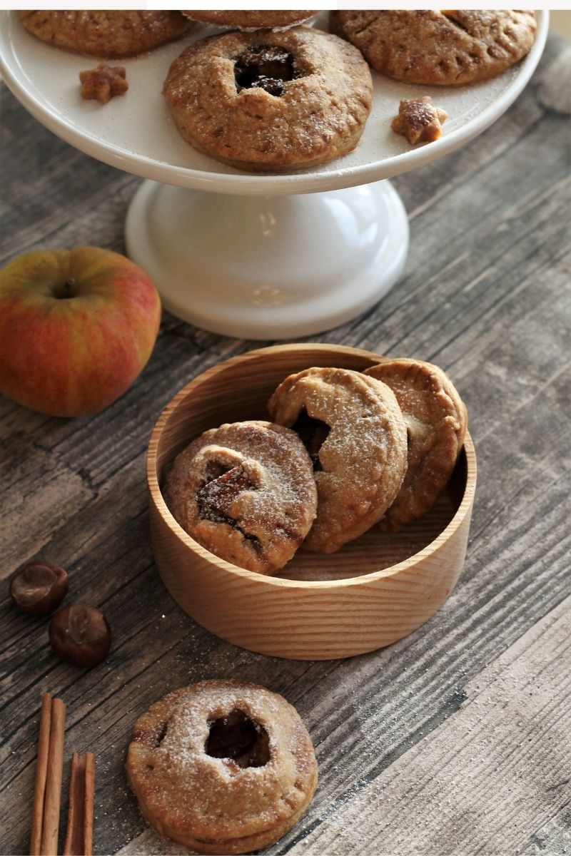 Mini Apfelkuchen - Mini Apple Pies - Gemüseliebelei