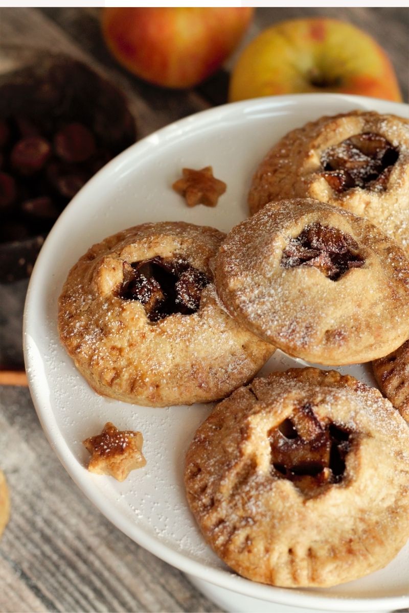 Mini Apfelkuchen - Mini Apple Pies - Gemüseliebelei